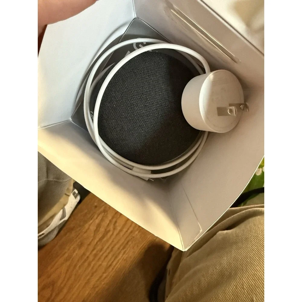 NEW Google Home Mini Smart Speaker with Google Assistant - Charcoal (GA00210-US)